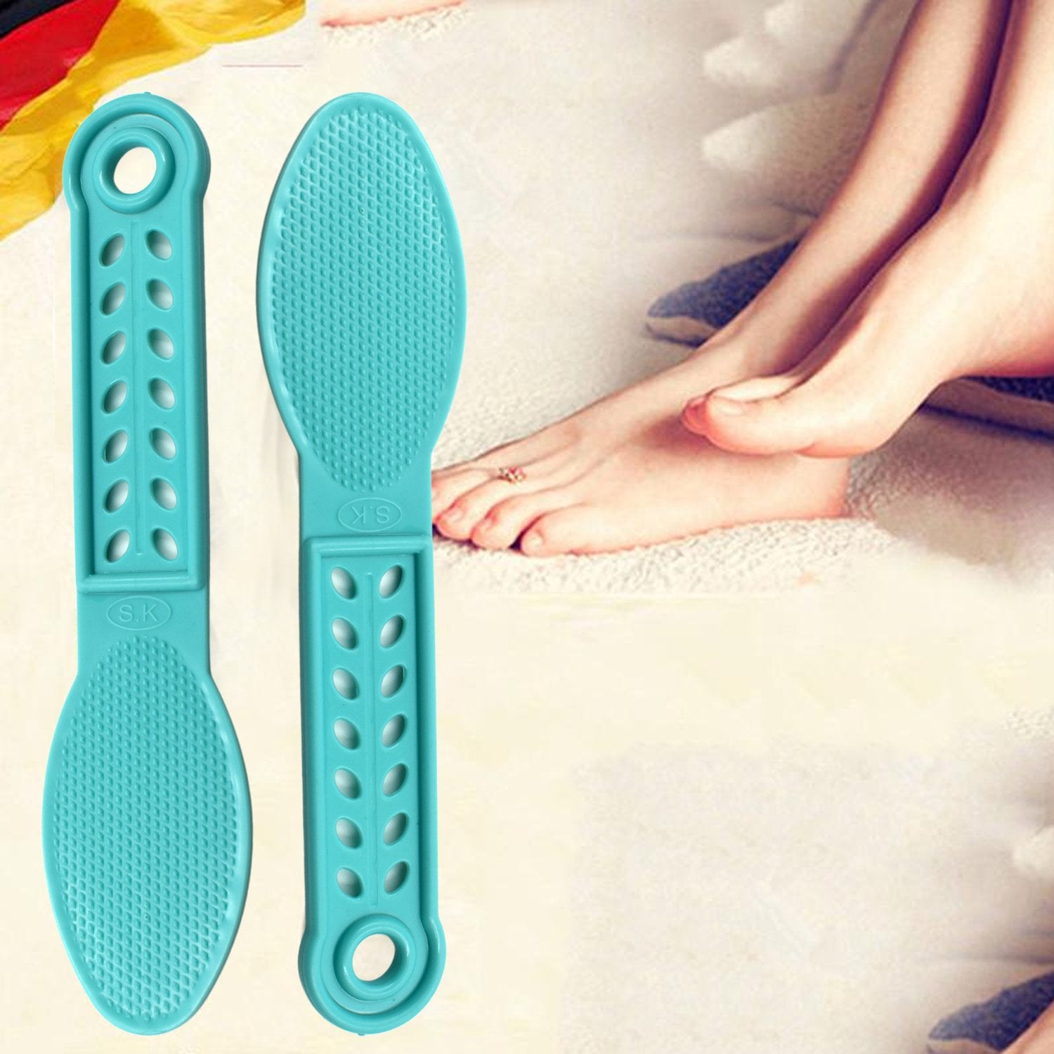 6018 Plastic Foot Scrubber Pedicure Foot Care 6018 Plastic Foot Scrubber Pedicure Foot Care